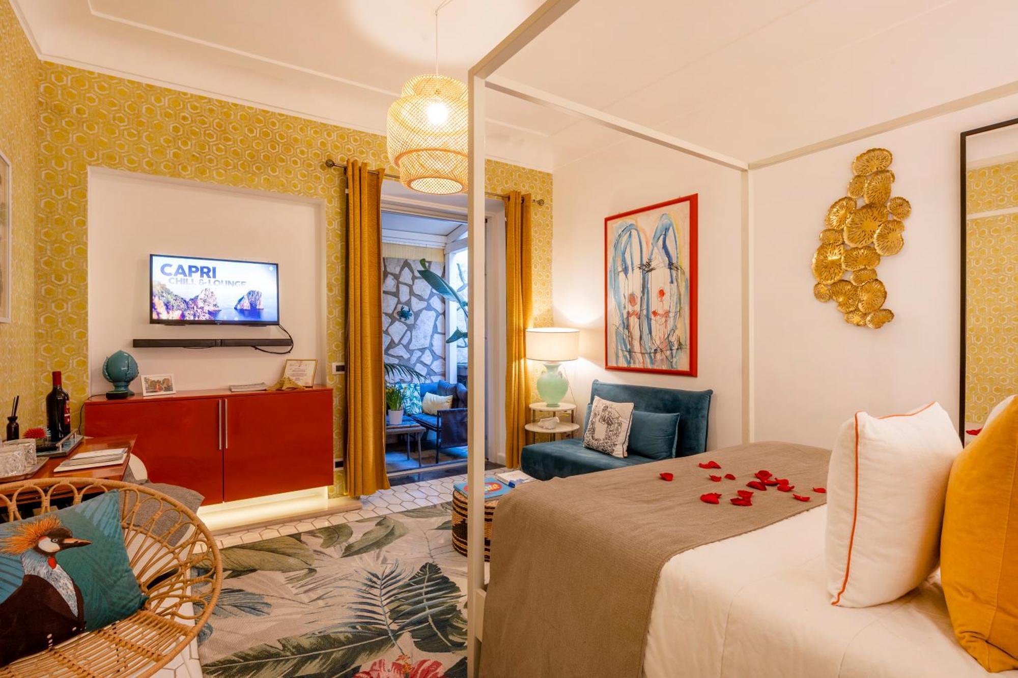 Suite Apartment Capri Con Jacuzzi In Piazzetta ภายนอก รูปภาพ